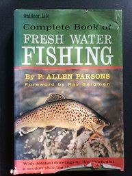 COMPLETE BOOK OF FRESH WATER FISHING BY P. ALLEN PARSONS, 1971 H/C D/J