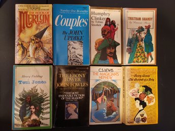 Lot Of 8 Vintage Mass Market Paperbacks - John Updike, C.S. Lewis Etc.