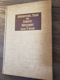 International Trade And Domestic Employment (Calvin Hoover - 1945)