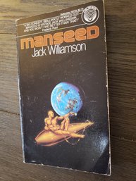 1983 Jack Williamson MANSEED 1st PB Edition Science Fiction