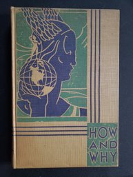 The How And Why Library Book 1 - 1934 Vintage H/C Mrs. Eleanor Atkinson