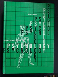 Introduction To Psychology Whittaker 1970 2nd Edition Vintage Hardcover