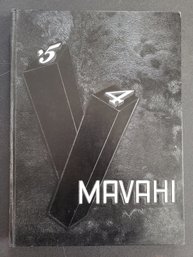 Mavahi 1954 Vintage Yearbook Martinsville High School Virginia