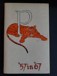 Princeton University Class Of 1957 Yearbook Paperback '57 In '67 Tenth Yearbook