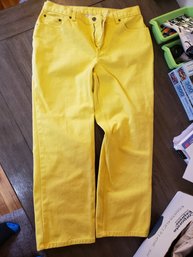 Yellow And Orange Denim Clothing Lot Size 14