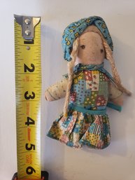 Vintage Knickerbocker Mini Holly Hobbie Doll 5 Inches