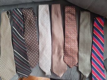 Lot Of Men's Ties Stafford Etc.