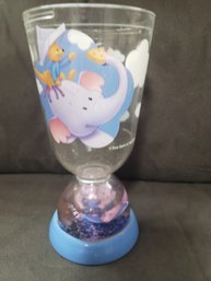 Disney Winnie The Pooh Huffalump Snow Globe Tumbler Cup No Lid Or Straw