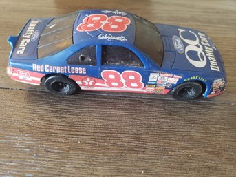 Dale Jarrett 88 QC Quality Care Plastic Car Vintage 1997 RCG Mgmt Inc Toy Biz