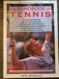 The Handbook Of Tennis Douglas, Paul Revised And Updated 1995 Third Printing PB