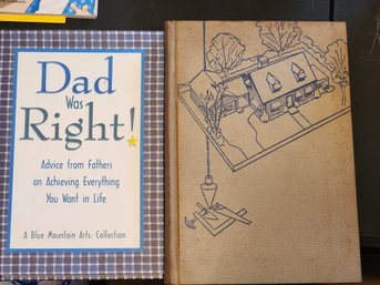 Set Of 2 Hardcover - Dad Was Right & Build Your Dream Home For Less Than $3500