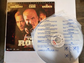 'The Rock' Widescreen Laserdisc LD - Sean Connery, Nicholas Cage, Ed Harris