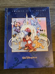 Walt Disney World Twenty Five 25 Years Souvenir Picture Book (1996, Hardcover)