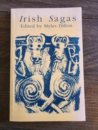 Irish Sagas Edited By Myles Dillon 1968 Paperback Vintage Book