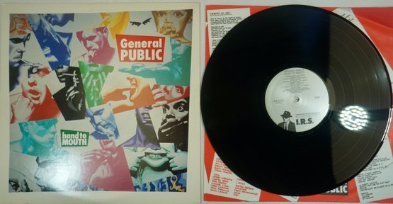 General Public.~Hand To Mouth~I.R.S. Records 1986 ~IRS-5782, EX, EX