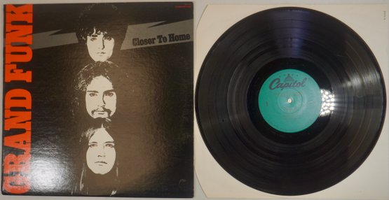Grand Funk Railroad - Closer To Home Re-issue, VG, NM