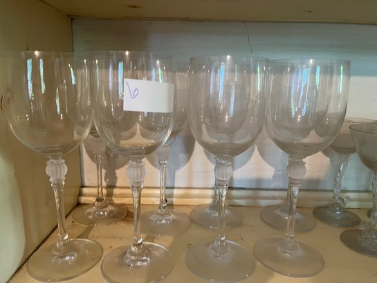 Eight Wine Glasses -6