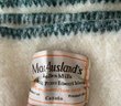 MacAuslands Woolen Mills Bloomfield Prince Edwards Island 100 Percent Vintage Wool Blanket