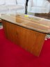 Teak And Glass Mid Century Coffee Table With Adjustable Legs And Removeable Glass Gustav Gaarde? - 42