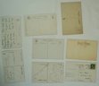 #85- Lot Of 8 Patriotic/ George Washington, Abe Lincoln, Holiday Postcards