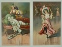 #89 Lot Of 2 Tuck's Queen Of The Carnival Postcards