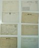 #107 Lot Of 8 Military RPPC, Colored Postcards & Photos