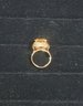 #17 - 14k Size 7 Yellow Stone Ring -  8.3 G