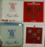 #77 - Lot Of 2 Brilliant, Uncirculated Coin Collection,  United Kingdom, Canada