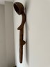 Female Wood Carved African Ladle - BB10