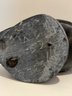 Inuit Art Soapstone Carved Bird Signed And Numbered - LR4