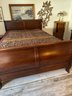 Queen Size Sleigh Bed 63'W X 87'L