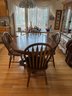 Amesbury Chair Walnut Dining Room Chair & 4 Chairs