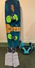LIKE NEW Crazy Fly Kite Board, Kite, Belt And Boom Vest Life Jacket - S14