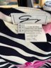 Italian Designer Created Zebra And Hot Pink Floral Pencil Skirt - MB20