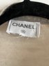 Chanel Logo See Through Light Taupe Cashmere Knitwear Sweater  - MB21