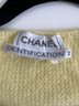 Authentic Chanel Sunshine Yellow Cashmere Sweater - MB23