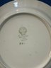 #33 Rare Lot Of 6 Made In Italy For Tiffany Card Plates 8 1/4'