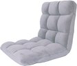#12 Loungie Microplush Recliner Chair, Grey