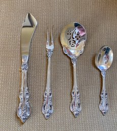 4 Piece Hostess Lot - Towle Sterling Silver - El Grandee Pattern - 24