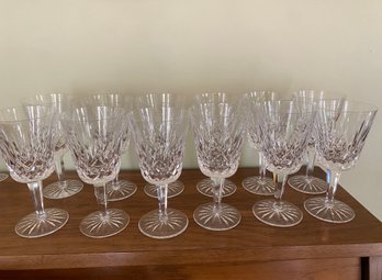 12 Waterford Wine Glasses - 39