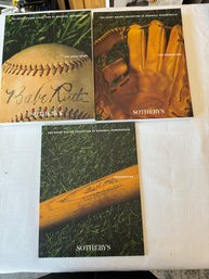 #148 The Barry Halper Collection Of Baseball Memorabilla 3 Book Set Sept. 23-29, 1999