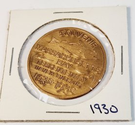 1930s Massachusetts Bay Tercentenary In New England Token /medal / Coin