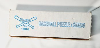 1988 Donruss Baseball Cards COMPLETE SET With Puzzle Cards Factory Box