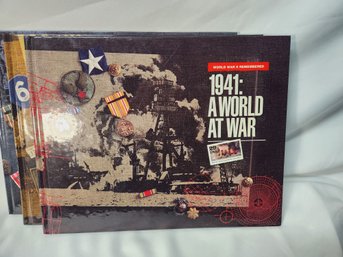 USPS World War II Remembered 1941 A World At War - Book & Mint Stamp Set