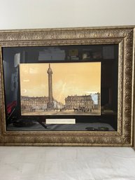 Framed Unsigned Colonne De La Place Vendome Engraving