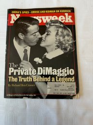 #130 Newsweek March 22, 1999 Joe Dimaggio & Marilyn Monroe On Cover