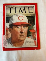 #69 July 8,1957 Time Magazine Birdie Tebbetts On Cover