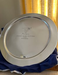 Myopia Hunt Club Cedar Bank Putter 1980 Trophy Platter - 17