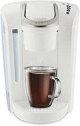 #77 Keurig K-Select Coffee Maker Single Serve K-Cup Pod Coffee Brewer Matte White