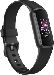 #154 Fitbit Luxe-Fitness And Wellness-Tracker With Stress Management, Sleep-Tracking And 24/7 Heart Rate Black